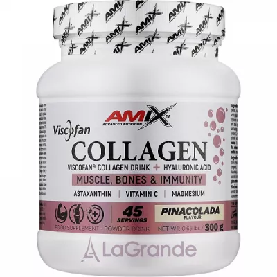 Amix Viscofan Collagen Drink + Hyaluronic Acid Pinacolada  