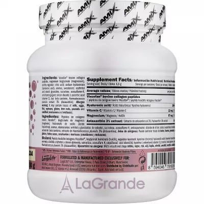 Amix Viscofan Collagen Drink + Hyaluronic Acid Pinacolada  