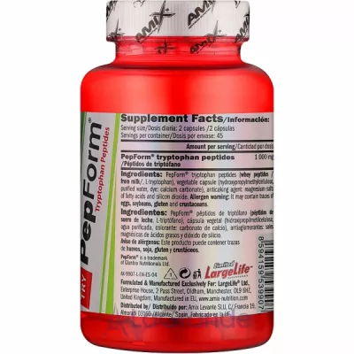 Amix Tryptophan PepForm Peptides     L-