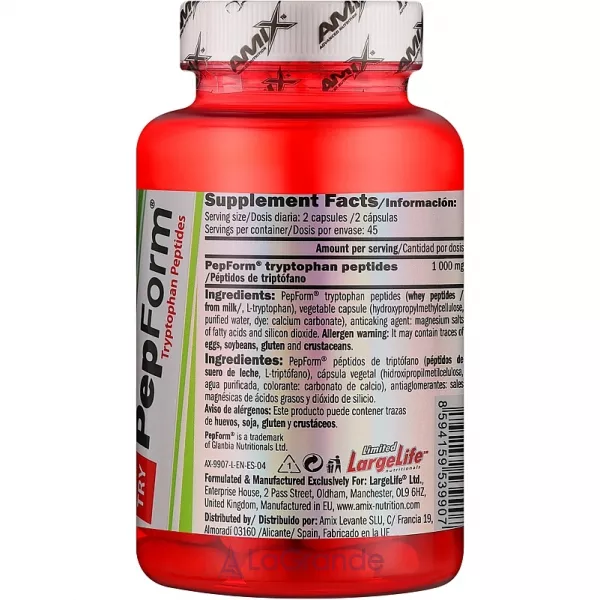Amix Tryptophan PepForm Peptides ������� ������� �� ������ L-����������