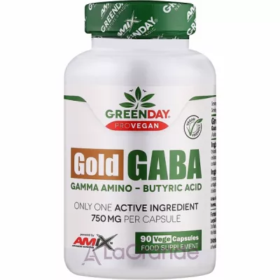 Amix GreenDay ProVegan Gold GABA 750 mg   