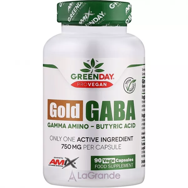 Amix GreenDay ProVegan Gold GABA 750 mg ������� ������� 