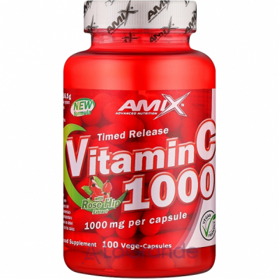 Amix Vitamin C With Rose Hip Extract 1000 mg   