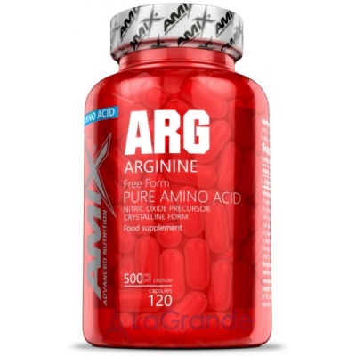 Amix ARG Arginine Free From Pure Amino Acid 500 mg   