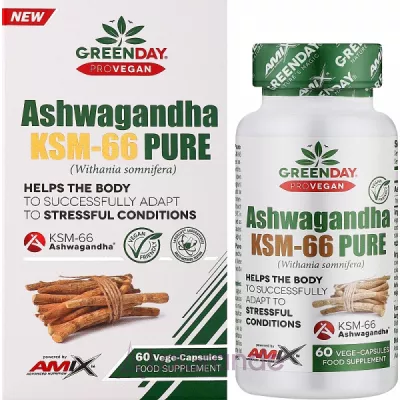 Amix GreenDay ProVegan Ashwagandha KSM-66 Pure   