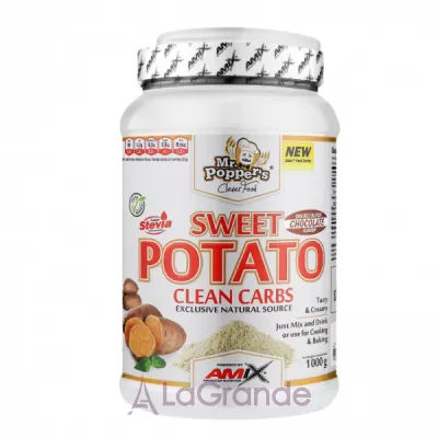 Amix Mr.Poppers Sweet Potato Clean Carbs Chocolate    ( ),   