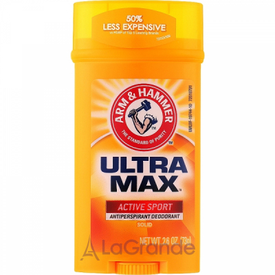 Arm & Hammer Ultra Max Antiperspirant Deodorant Active Sport     