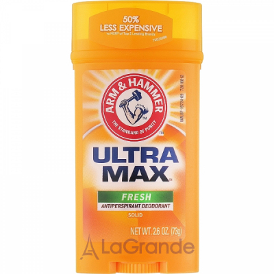 Arm & Hammer Ultra Max Antiperspirant Deodorant Fresh     