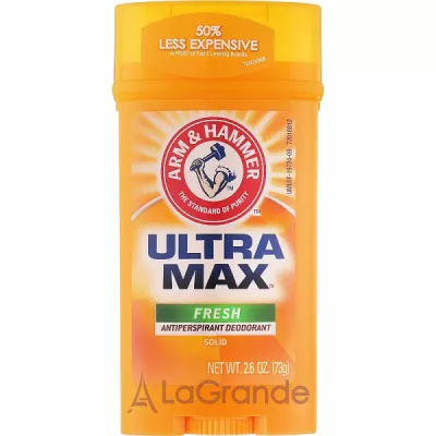 Arm & Hammer Ultra Max Antiperspirant Deodorant Fresh     