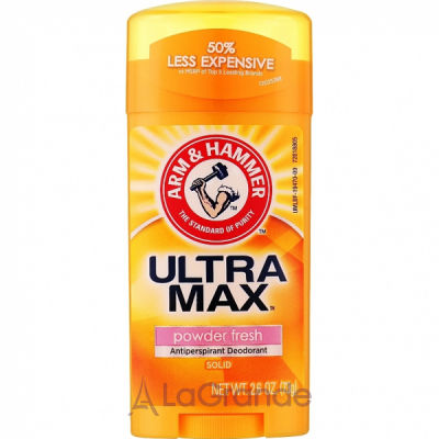 Arm & Hammer Ultra Max Antiperspirant Deodorant Powder Fresh   