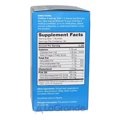 Bioglan Kids Smart Hi DHA-Omega-3 Fish Oil ĳ    