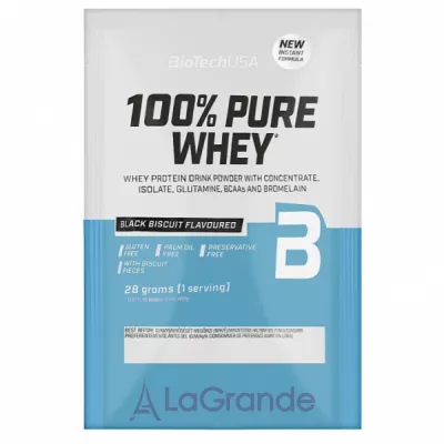 BioTech USA 100% Pure Whey Black Biscuit  