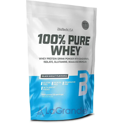 BioTech USA 100% Pure Whey Black Biscuit  