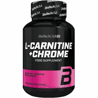 Biotech USA For Her L-Carnitine + Chrome  