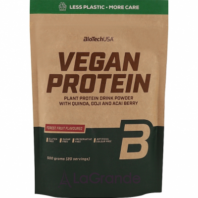 Biotech USA Vegan Protein Forest Fruit   