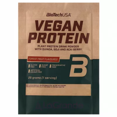 Biotech USA Vegan Protein Forest Fruit   