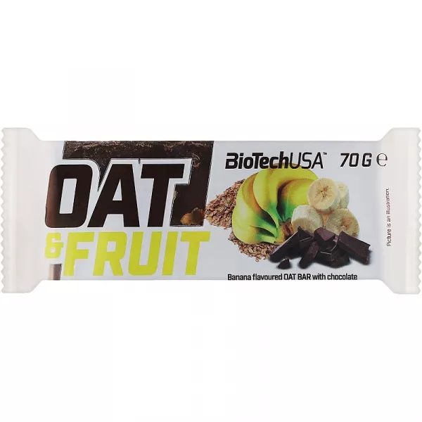 Biotech USA Oat & Fruits Bar Chocolat-Banana ����������� �������� �� ������ 