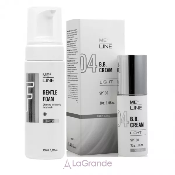 Me Line 04 Me Line BB Light + Me Line Gentle Foam ����� (��������� ����������� ���� � SPF 30 30 �� + ������ ��������� ����� ��� ���� 150 ��)