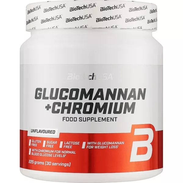 BioTech USA Glucomannan + Chromium Food Unflovoured �������� � �������� ��� �������� ����