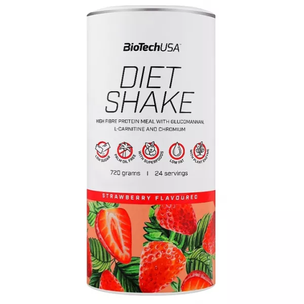 BioTech USA Diet Shake Strawberry ����������� �������� 