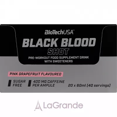 Biotech USA Black Blood Shot Pink Grapefruit   