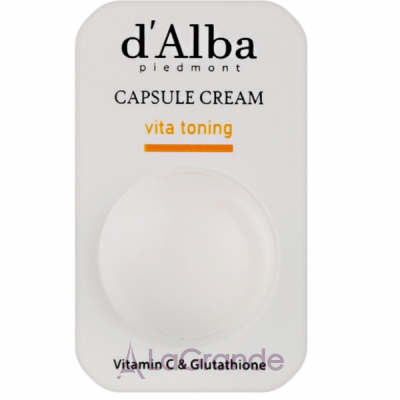 D'Alba Vita Toning Capsule Cream   