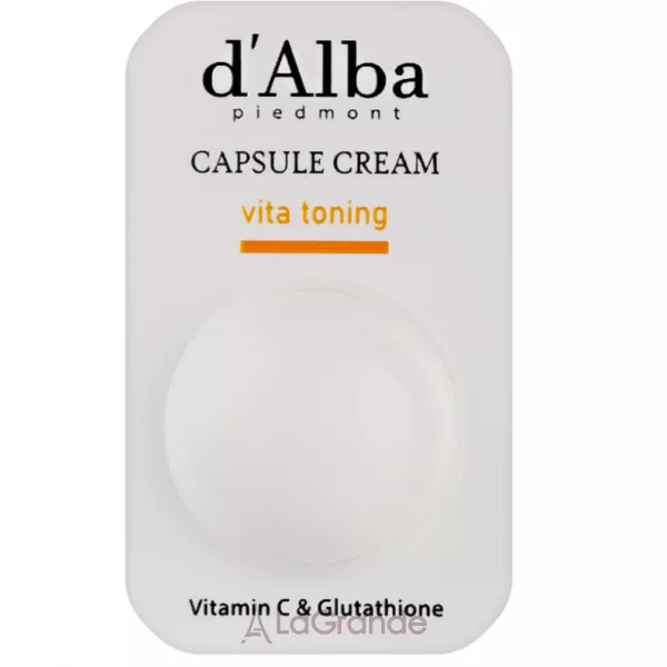 D'Alba Vita Toning Capsule Cream ������������ ���������� ����
