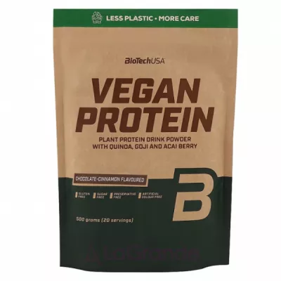 BioTech USA Vegan Protein hocolate-innamon   