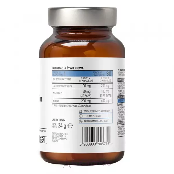 OstroVit Laktoferrin LFS 90% ĳ������ ������� 