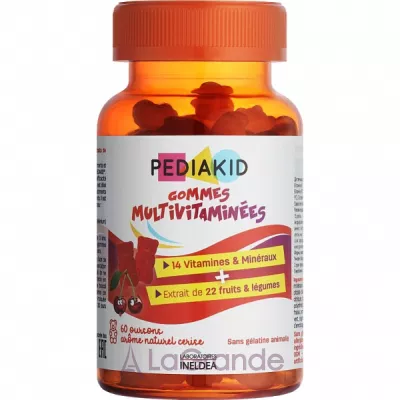 Pediakid Gommes Multivitaminees    ,   