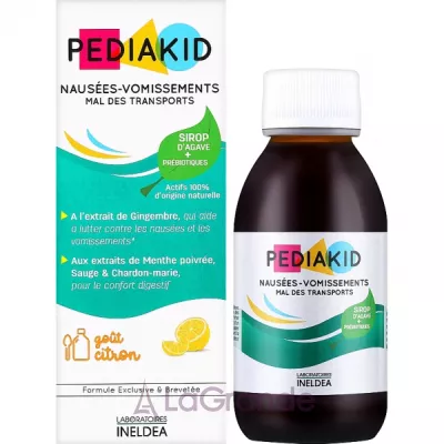 Pediakid Nausees-Vomissements Mal Des Transports (Travel Sickness)     