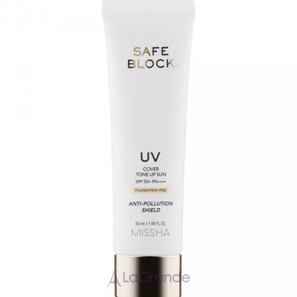 Missha Safe Block RX Cover Tone Up Sun SPF50+ PA++++ ������������� ����-������ �� �����