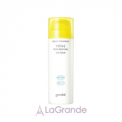 Goodal Green Tangerine Vita-C Dark Spot Care Sun Serum, SPF 50+ PA++++       C
