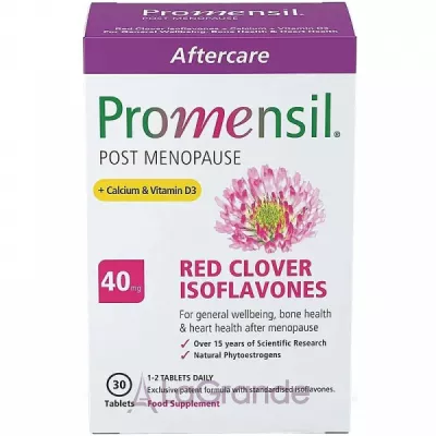 Promensil Post Menopause + Calcium & Vitamin D3       