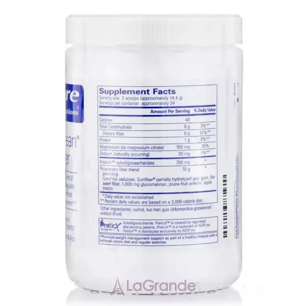 Pure Encapsulations PureLean Fiber Powder ����������� ������� ��� ��������� ������ ��������������� �������