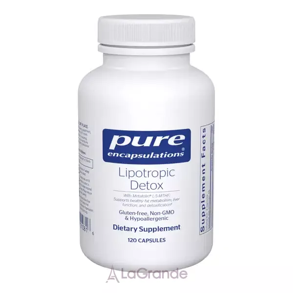Pure Encapsulations Lipotropic Detox �������� ��� ������ 