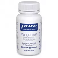 Pure Encapsulations Manganese (Aspartate/Citrate) ����������� ������� "�������� (��������/������)"