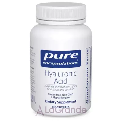 Pure Encapsulations Hyaluronic Acid   