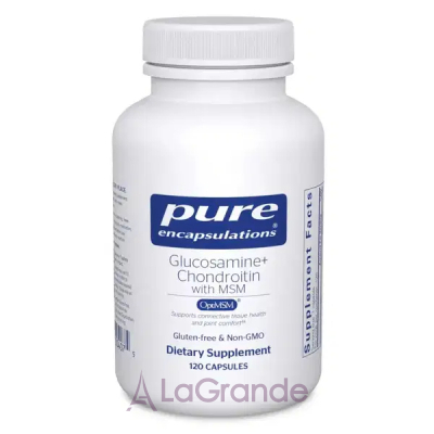 Pure Encapsulations Glucosamine + Chondroitin with MSM   