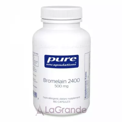 Pure Encapsulations Bromelain 2400 500 mg ĳ  