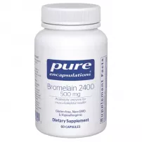 Pure Encapsulations Bromelain 2400 500 mg ����������� ������� "���������", 500 ��
