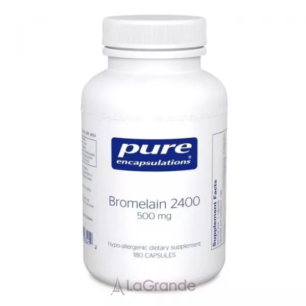Pure Encapsulations Bromelain 2400 500 mg ����������� ������� 