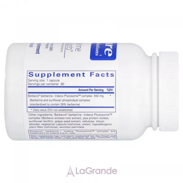 Pure Encapsulations Berberine UltraSorb ����������� ������� 