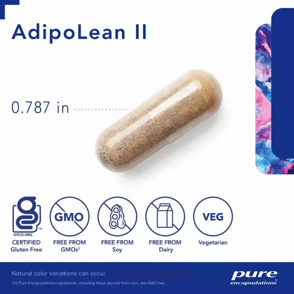 Pure Encapsulations AdipoLean II ĳ������ ������� ��� ��������� �� ���������� ����� �������