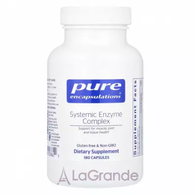 Pure Encapsulations Systemic Enzyme Complex    , ,   '