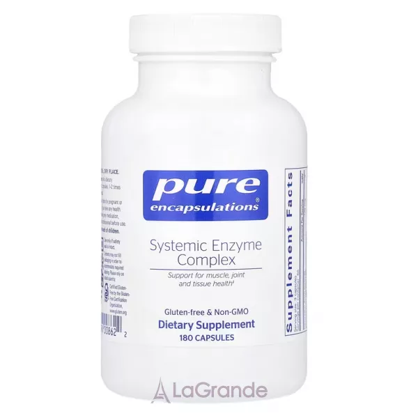 Pure Encapsulations Systemic Enzyme Complex �������� ��������� ��� ��������, ������, ������ � ����