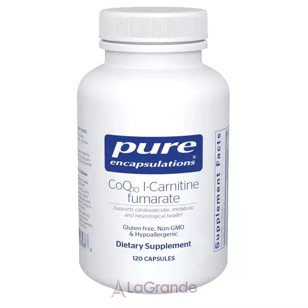 Pure Encapsulations CoQ10 l-Carnitine Fumarate ����������� ������� ��� ��������-���������� ��������� 