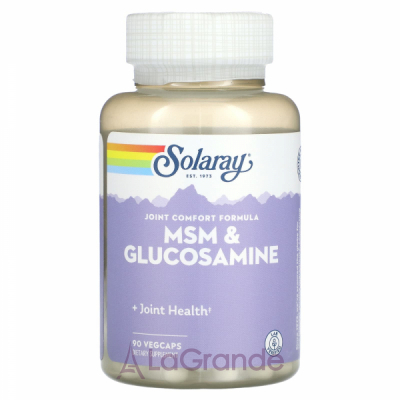 Solaray MSM & Glucosamine ĳ  