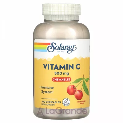 Solaray Vitamin C 500 mg Chewable ĳ  