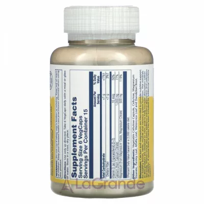Solaray Cal-Mag Citrate with Vitamin D-2 ĳ  